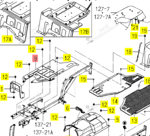TABLEAU ISEKI 1620-630-220-11
