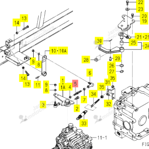Tringle Iseki 1646-640-002-00