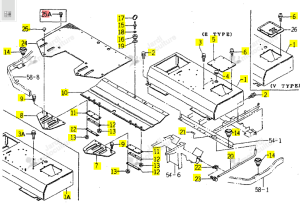 Rivet ISEKI 1636-611-011-00
