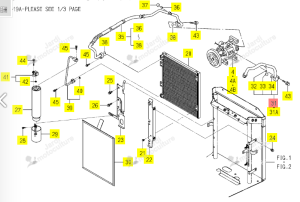 Ensemble Conduit Iseki 1729-780-510-00