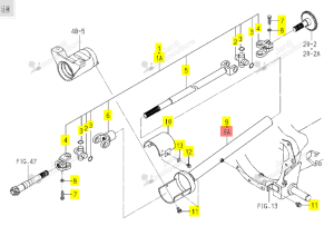 Tube Protecteur Iseki 1738-431-220-10
