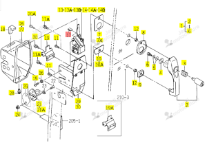 Joint Serrure Iseki 1729-733-014-00