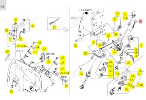 Interrupteur Iseki 1729-656-210-00