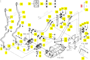 Ensemble Kit Hydro TG5470 Iseki 1744-512-330-20