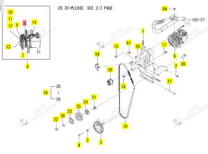 Circlips ISEKI 1716-780-304-00