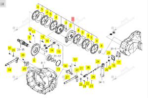 Kit Frein Iseki 1719-310-230-00