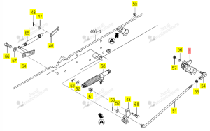BRAS ISEKI 1725-272-400-00