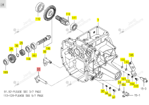 Arbre Trans Central Iseki 1725-259-710-00