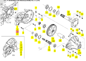 Réducteur ISEKI 1744-306-002-30