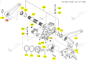 BRAS RELAV. D. SUP ISEKI 1725-501-106-00