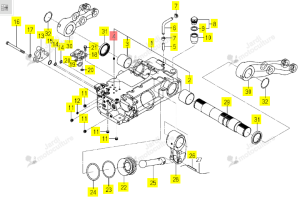 Orifice M8x1.6 Iseki 1729-501-009-00