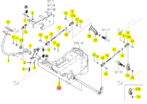 BRAS ISEKI 1740-312-500-30