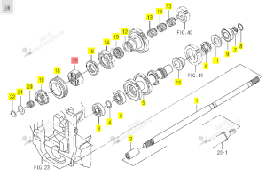 MOYEU 23X62X27 ISEKI 1740-208-055-00