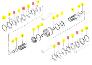 Disque Embrayage Iseki 1729-203-302-00