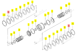Disque Embrayage Iseki 1729-203-303-00