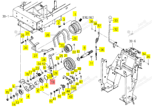 BRAS ISEKI 1728-334-520-00