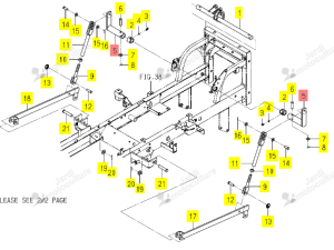 BRAS ISEKI 1728-553-240-00
