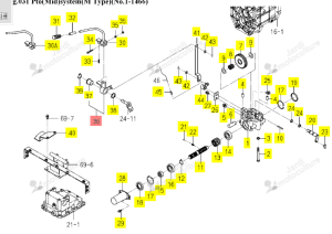 BRAS ISEKI 1738-255-330-00