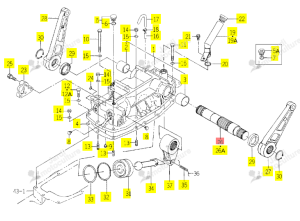 Arbre de Relevage Iseki 1729-501-003-00