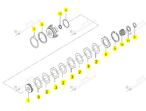 Circlip Iseki 1725-219-726-00