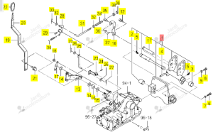 Attache de Relevage Iseki 1622-535-300-10