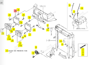 Support Phare ISEKI 1746-650-220-00