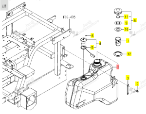 Réservoir Carburant ISEKI 1809-111-001-00