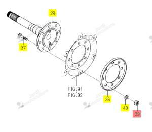 ECROU ISEKI 1757-306-004-00