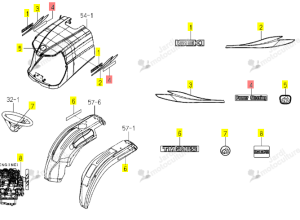 ETIQUETTE POWER STEERING ISEKI 1776-901-005-00