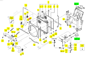 Volute de Radiateur Iseki 1782-102-001-00