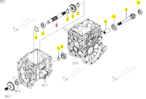 ARBRE CDE PTO ISEKI 1776-211-001-10