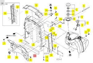 Isolant 60x480 Iseki 1774-111-021-00