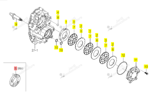 Platine de Pression Droite Iseki 1774-310-002-00