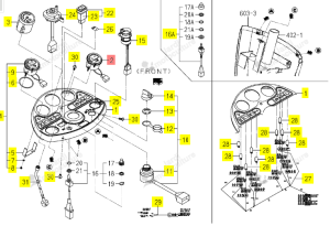 Thermostat ISEKI 1770-621-220-10