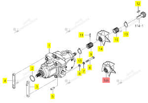 Ventilateur HST Iseki 1770-202-210-10