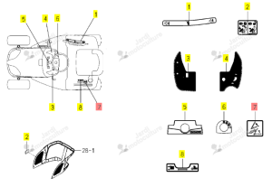 Autocollant ISEKI 1782-902-055-00