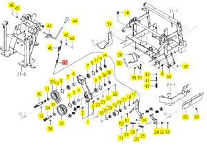 CABLE PTO ISEKI 1782-334-530-10
