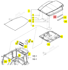 ELEMENT FILTRE AFFINEUR CLIM. ISEKI 1792-705-006-00