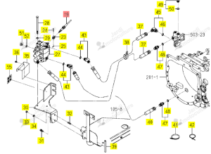 Câble de Joystick Iseki 1800-512-390-10