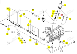 Flexible Hydrau 285 Iseki 1776-407-230-10
