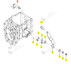 Bras Cde PTO Iseki 1776-216-300-10