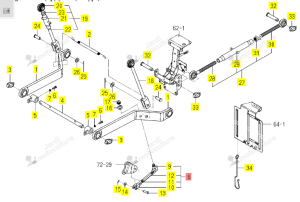 Stabilisateur Complet Iseki 1776-514-600-10