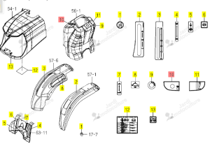 ETIQUETTE DE POS GAUCHE/F3 ISEKI 1776-902-018-00