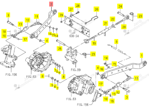 Bras de Relevage Droit Iseki 1773-514-220-20