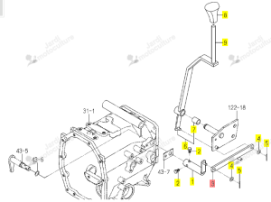 BIELLE INF ISEKI 1774-262-320-10