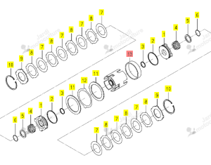 Connecteur/Entretoise Iseki 1809-245-216-00