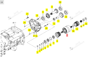 Embrayage d'Inverseur Iseki 1796-215-700-00