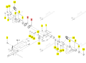 RESSORT HT046 ISEKI 1801-640-005-00
