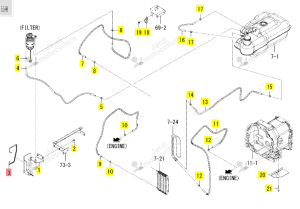 Isolant Iseki 1801-604-072-00
