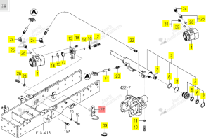 Guide Protecteur Flexible Hydraulique Iseki 1797-407-200-10